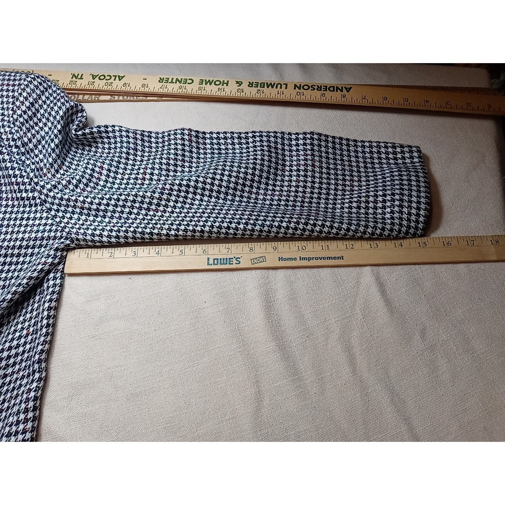 Vintage Requirement Blazer Jacket Women's Size 8 Plaid Dress‎ Jacket 5 Button - Picture 8 of 12